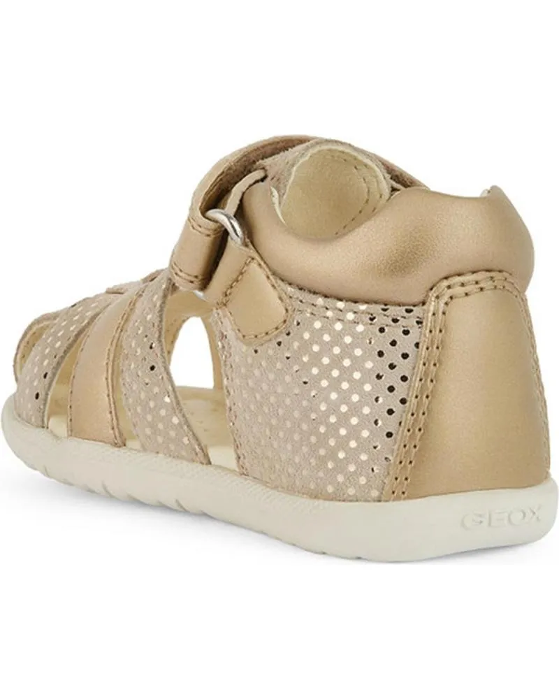 Sandalias de Niña GEOX SANDALIAS MACCHIA PRIMEROS PASOS B254WB BEIGEGOLD