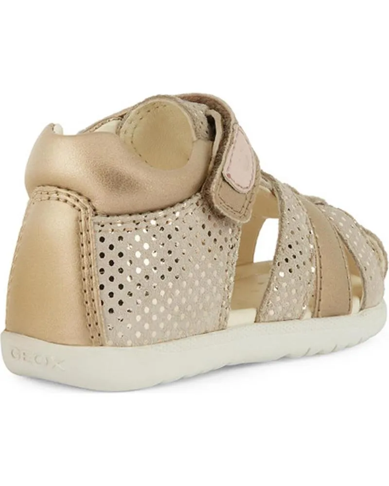 Sandalias de Niña GEOX SANDALIAS MACCHIA PRIMEROS PASOS B254WB BEIGEGOLD