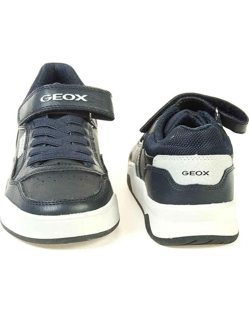 Zapatillas deporte de Niño GEOX J167RB 0FEFU C0832 -GRIS MARINO